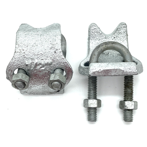 RA0050HD RIGHT ANGLE CLAMP HOT DIP GALVANIZED - FOR 1/2 PIPE - SOLD PER PIECE